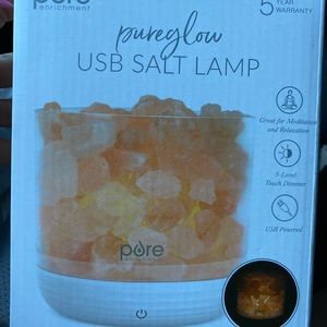 USB salt lamp
